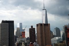 08-07 Jacob K. Javits Federal Office Building, AT and T Long Lines Building, World Trade Center, Brookfield Place From Rooftop NoMo SoHo New York City.jpg